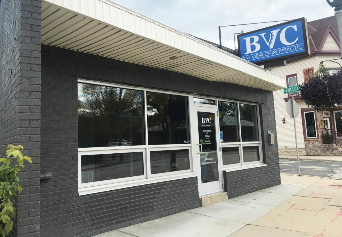 Bay View Chiropractic office exterior at the corner of KK and Oklahoma in Milwaukee